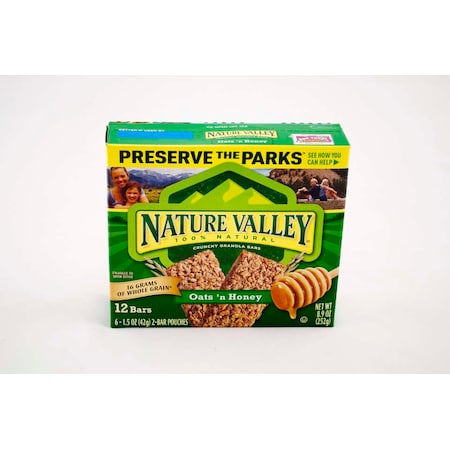 Nature Valley Nature Valley Crunchy Oats & Honey Granola Bar 8.94 oz., PK12 16000-26460